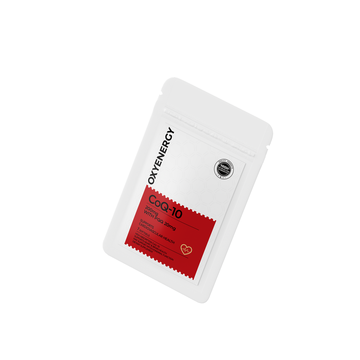 CoQ-10 200 مجم مع كيس PQQ 20 مجم - عبوة تجريبية