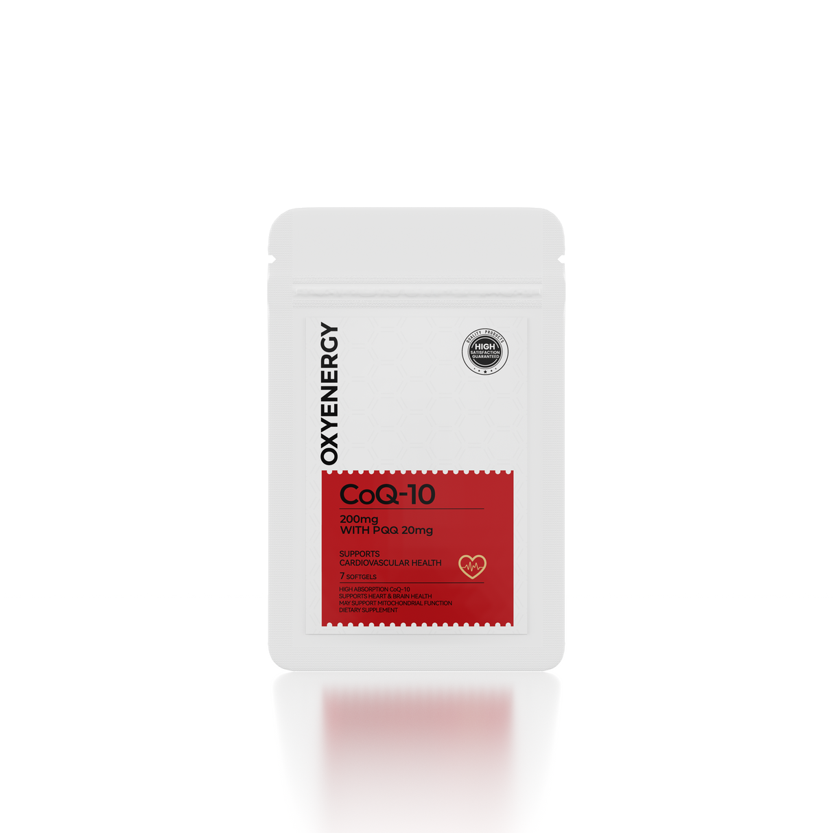 CoQ-10 200 مجم مع كيس PQQ 20 مجم - عبوة تجريبية