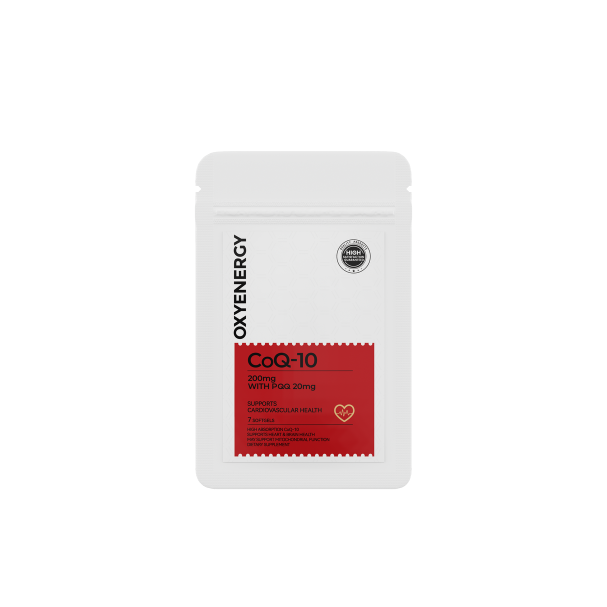CoQ-10 200 مجم مع كيس PQQ 20 مجم - عبوة تجريبية