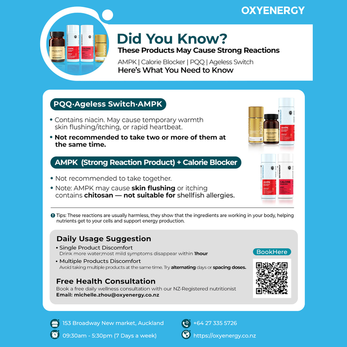 Ageless Switch PQQ 50MG&EGT Cellular Health & Ageing Support