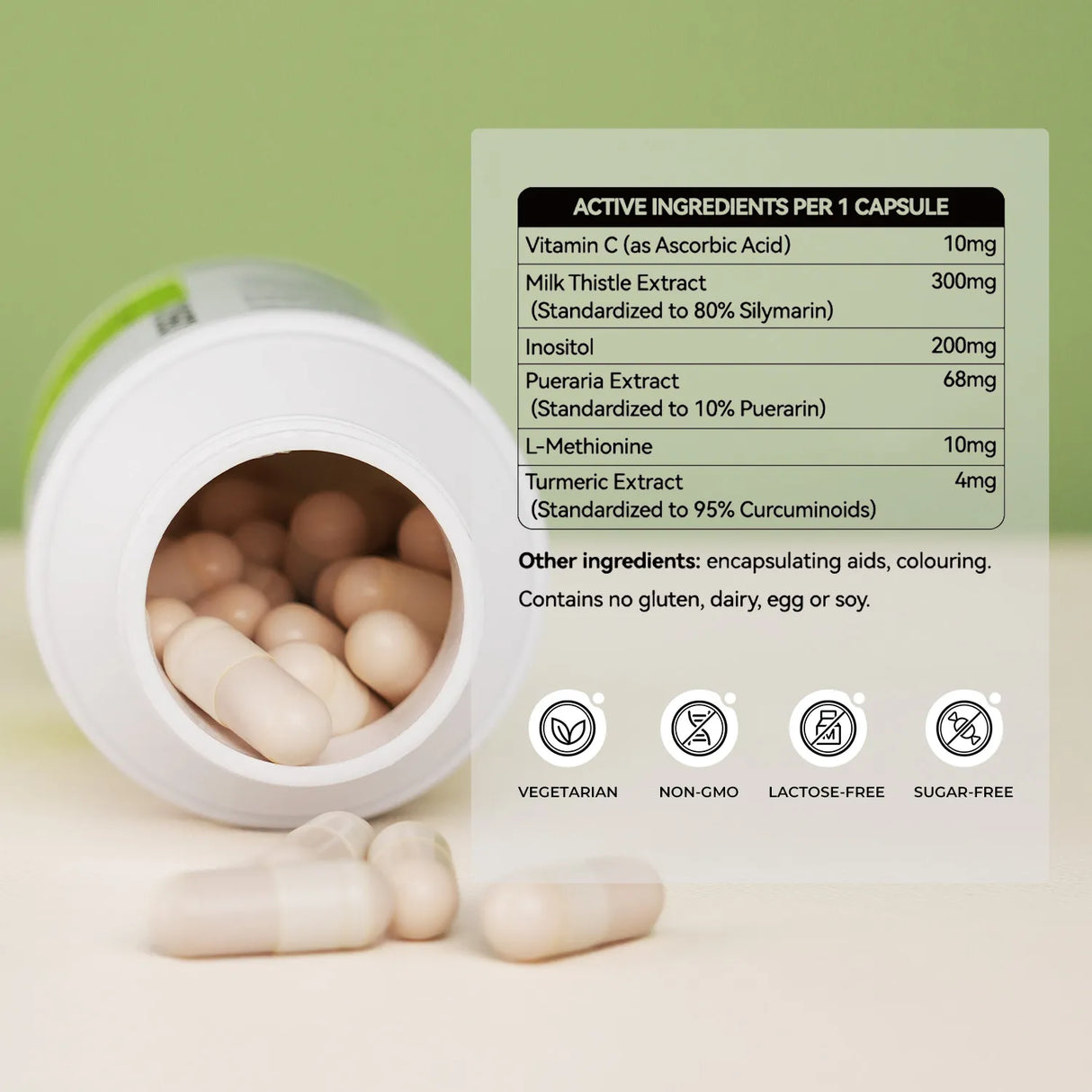 牛奶薊提取物300mg