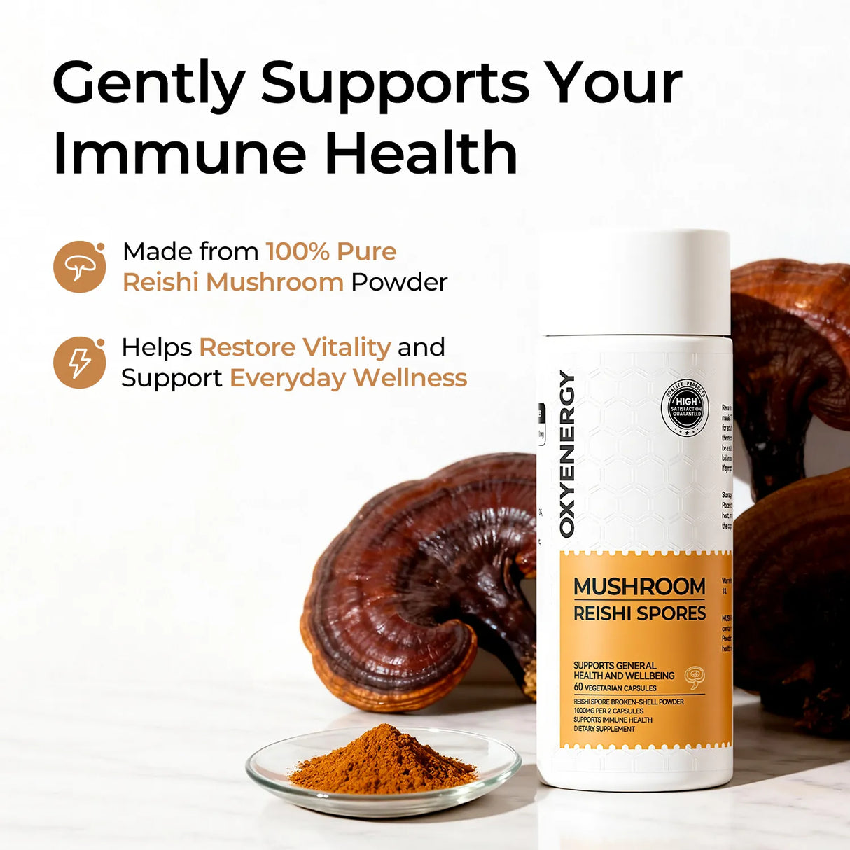 Mushroom Reishi Spores