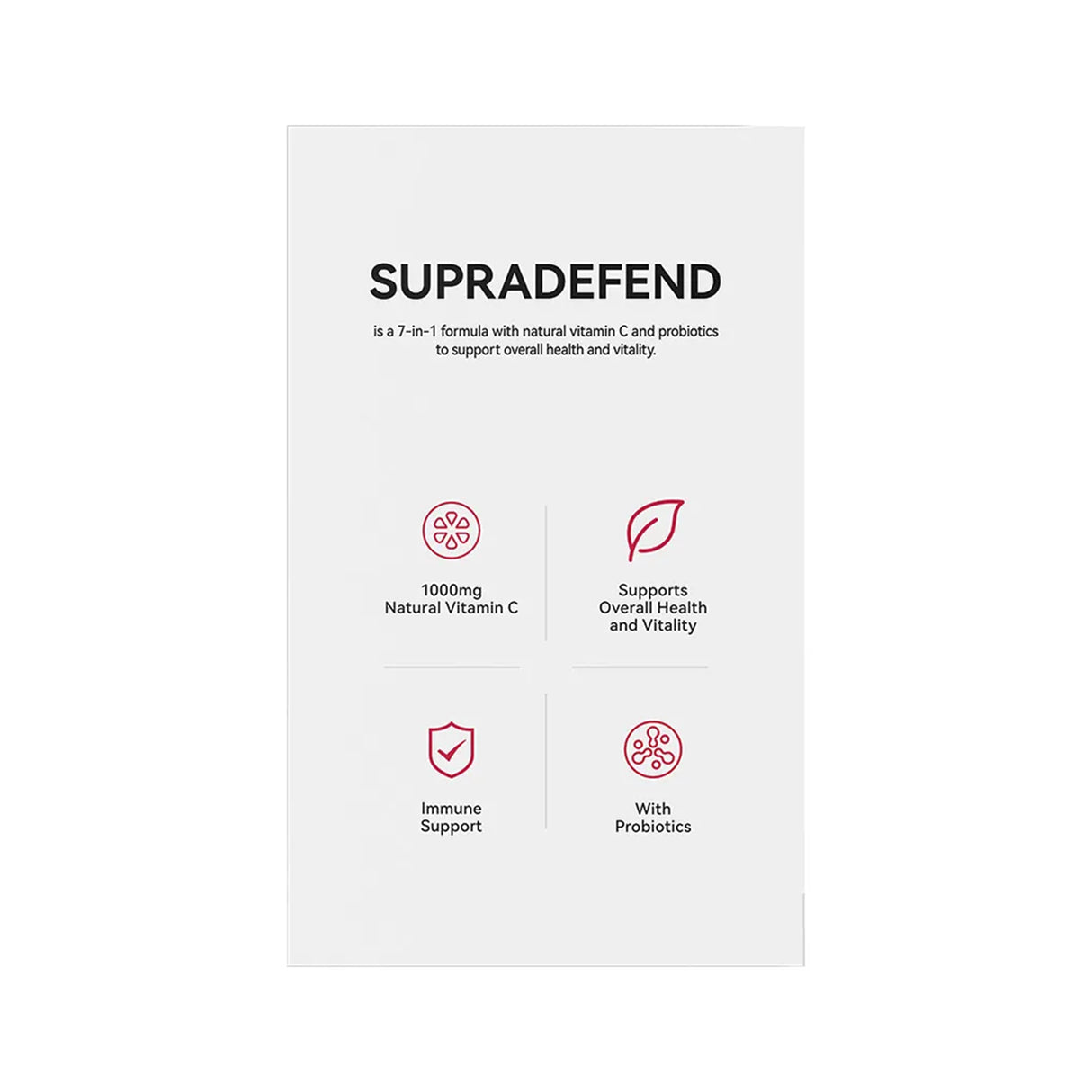 SupraDefend - Supports Overall Health and Vitality