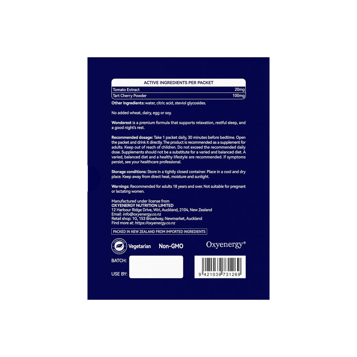 Wonderest - Supports Relaxation & Restful Sleep