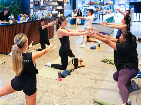 OXYENERGY Hosts In-Store Pilates Class in Collaboration with STRONG Pilates