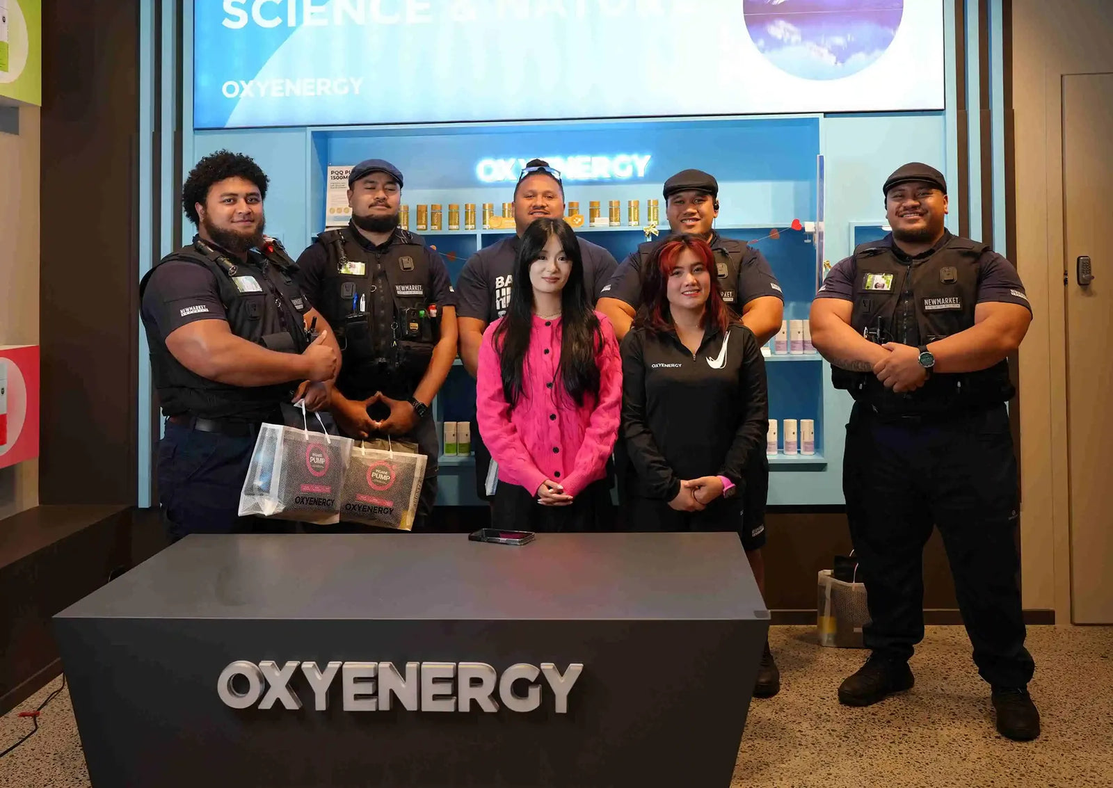OXYENERGY Thanks Newmarket Community Protectors
