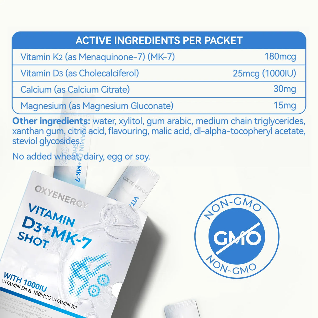 VITAMIN D3+MK-7 SHOT