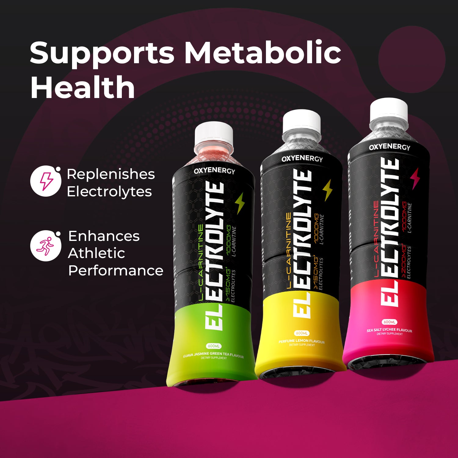 L-CARNITINE ELECTROLYTE – OXYENERGY