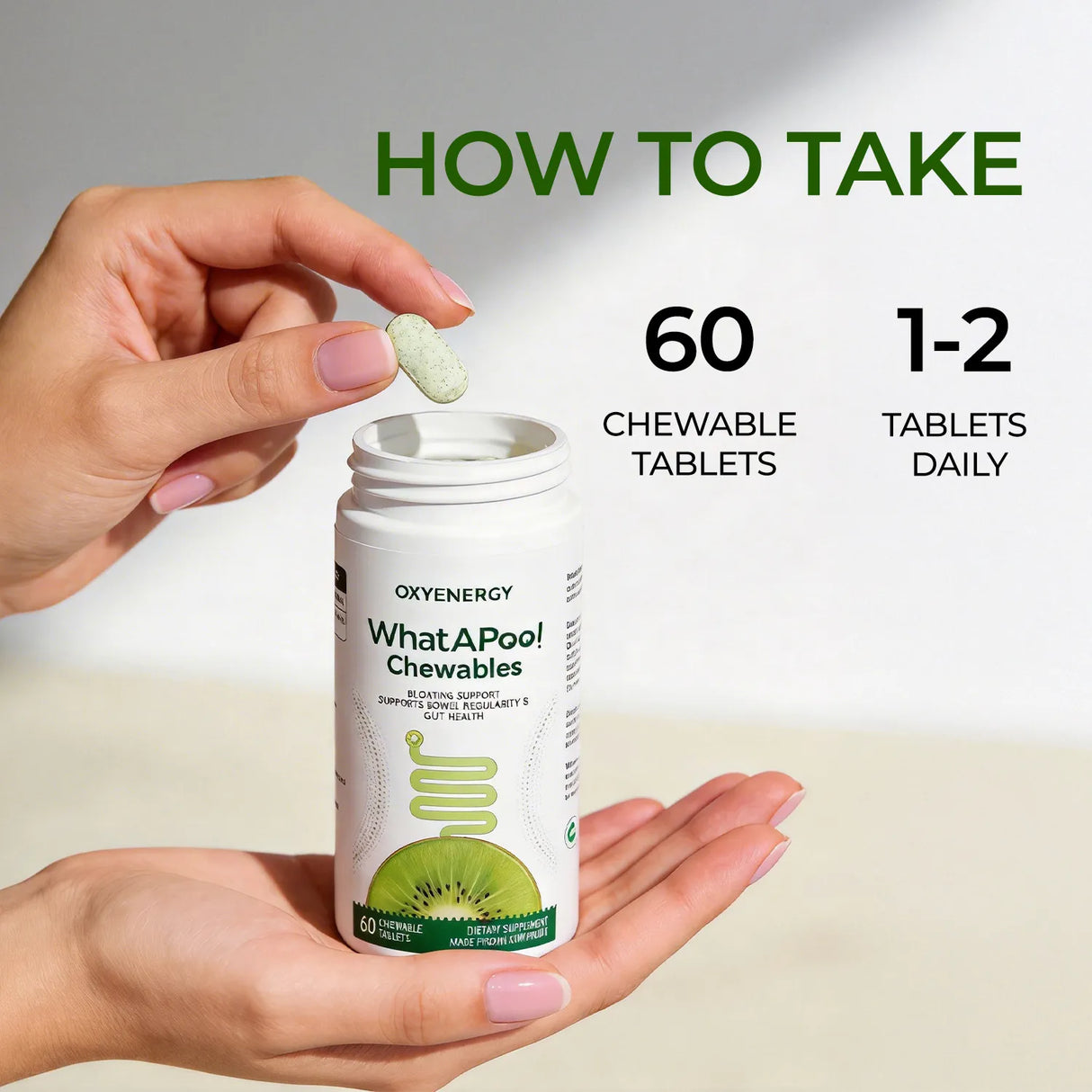 WhatApoo! Chewables - Support Gut Health